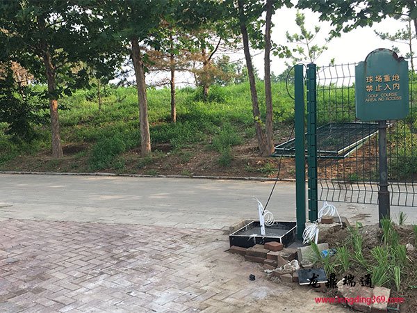 车牌识别系统预埋线路