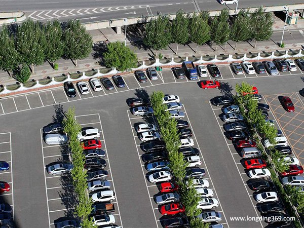 停车场鸟瞰