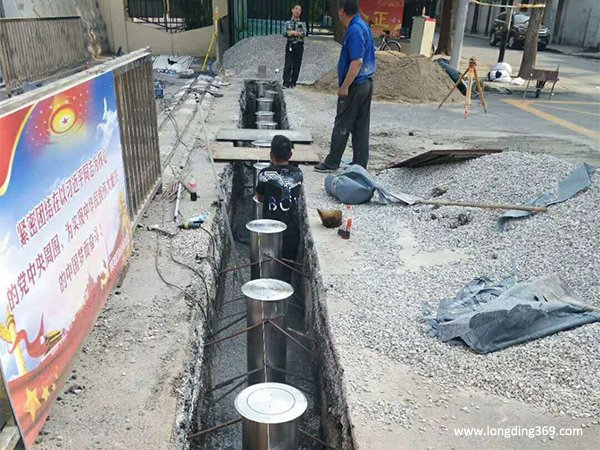 东城区电动升降柱：某机关单位