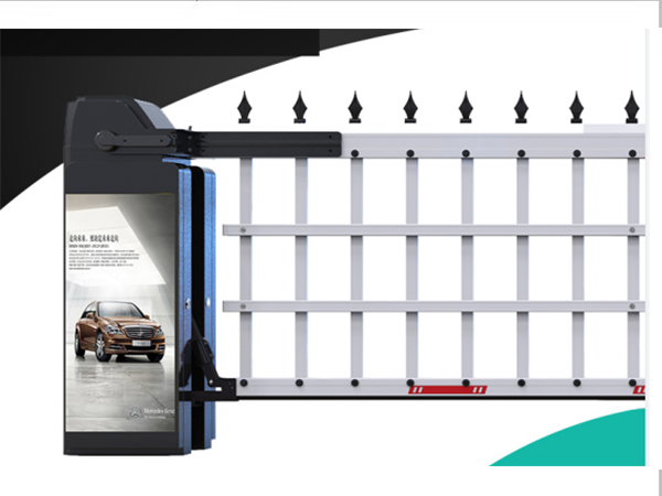 枪尖空降道闸-广告款